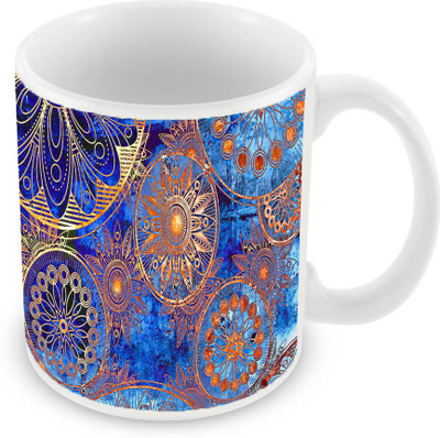 

Sleep Nature's SN-MG-916 Ceramic Mug(350 ml), Multicolor