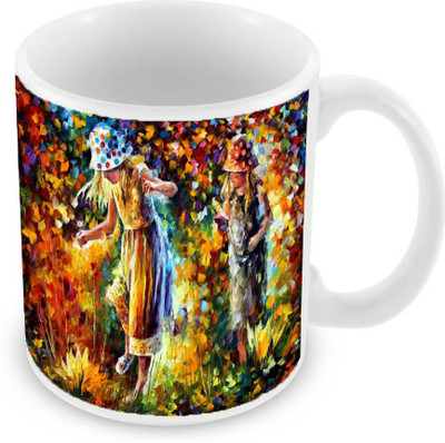 

Sleep Nature's SN-MG-388 Ceramic Mug(350 ml), Multicolor