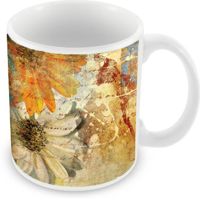 

Sleep Nature's SN-MG-2404 Ceramic Mug(350 ml), Multicolor