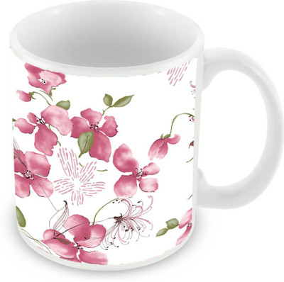 

Sleep Nature's SN-MG-2736 Ceramic Mug(350 ml), Multicolor