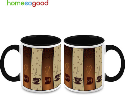 37% OFF on Homesogood 2 Pattern Of Love Ceramic Mug(325 ml, Pack of 2) 37% OFF on Homesogood 2 Pattern Of Love Ceramic Mug(325 ml, Pack of 2)