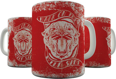 

Shaildha QU37 Ceramic Mug(350 ml), Multicolor