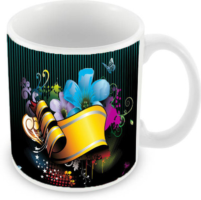 

Sleep Nature's SN-MG-926 Ceramic Mug(350 ml), Multicolor