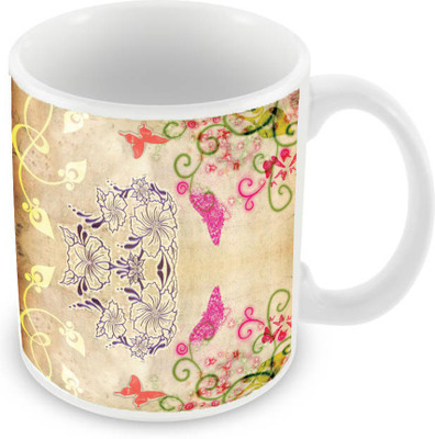 

Sleep Nature's SN-MG-1258 Ceramic Mug(350 ml), Multicolor