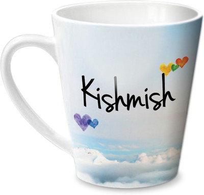 

Hot Muggs Simply Love You Kishmish Conical Ceramic Mug(350 ml)