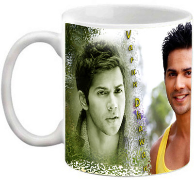 

EFW VARUN DHAWAN ACTOR PRINTED Ceramic Mug(325 ml), White