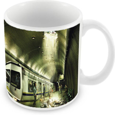 

Sleep Nature's SN-MG-577 Ceramic Mug(350 ml), Multicolor