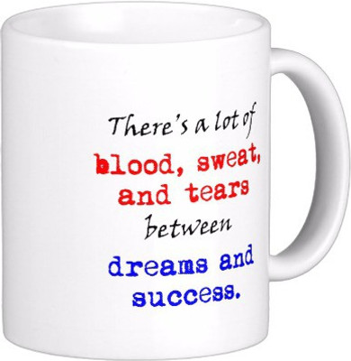 

Exoctic Silver All Occasion 0016 Ceramic Mug(300 ml), Multicolor