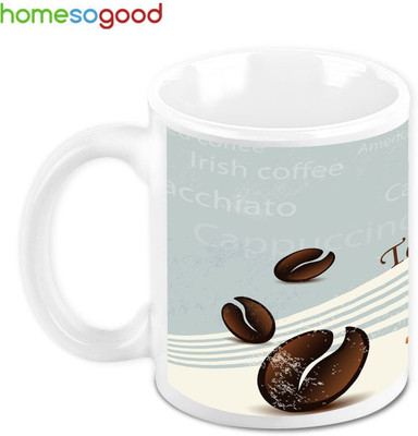 41% OFF on Homesogood Its Coffee Time Ceramic Mug(280 ml) 41% OFF on Homesogood Its Coffee Time Ceramic Mug(280 ml)