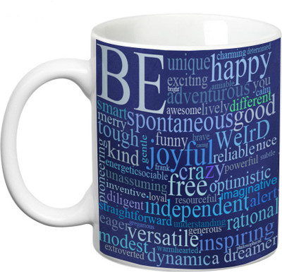 

Prithish Be.. Unique.. Ceramic Mug(330 ml), Multicolor