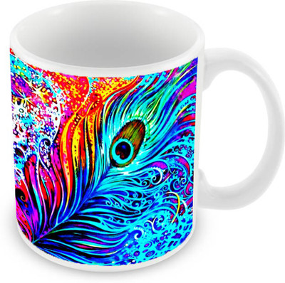 

Sleep Nature's SN-MG-150 Ceramic Mug(350 ml), Multicolor