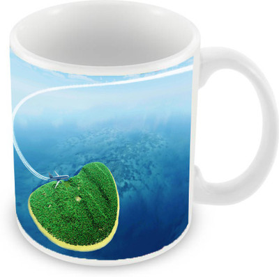 

Sleep Nature's SN-MG-527 Ceramic Mug(350 ml), Blue