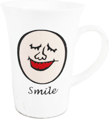 

Bohra T13 Bone China Mug(440 ml), Multicolor