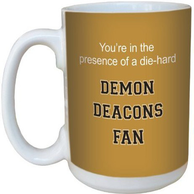 

Tree-Free Greetings Greetings lm44947 Demon Deacons College Basketball Ceramic with Full-Sized Handle, 15-Ounce Ceramic Mug(60 ml), Multicolor