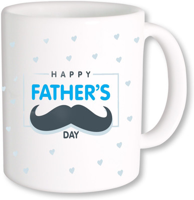 

PhotogiftsIndai Happy Father's Day 107 Ceramic Mug(325 ml), Multicolor