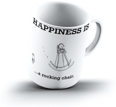 

Ucard Happiness Is1903 Bone China, Ceramic, Porcelain Mug(325 ml)