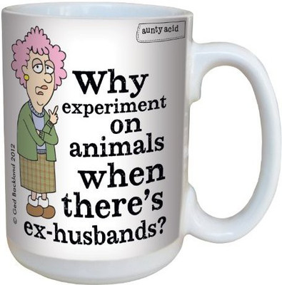 

Tree-Free Greetings Greetings lm43818 Hilarious Aunty Acid Experiment by The Backland Studio Ceramic, 15-Ounce Ceramic Mug(60 ml), Multicolor