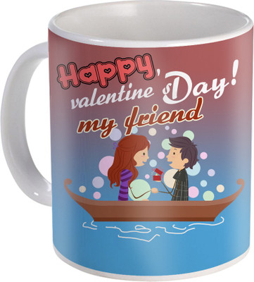 

SKY TRENDS Love Gifts For Your Special Valentine For Girlfriend Boyfriend Wounderful Wife Husband Friend Anniversary Birthday Design001 Ceramic Mug(325 ml), White