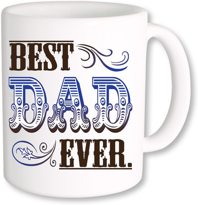 

PhotogiftsIndia best dad ever Ceramic Mug(325 ml), Multicolor