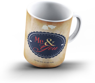 

Ucard Valentines Day Love597 Bone China, Ceramic, Porcelain Mug(325 ml)