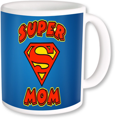 

PhotogiftsIndia super mom 01 Ceramic Mug(325 ml), Multicolor