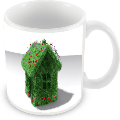 

Sleep Nature's SN-MG-838 Ceramic Mug(350 ml), Green
