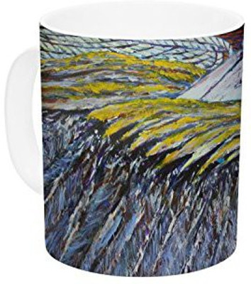 

Kess InHouse InHouse David Joyner Pelican Orange Bird Ceramic Coffee, 11 oz, Multicolor Ceramic Mug(60 ml)