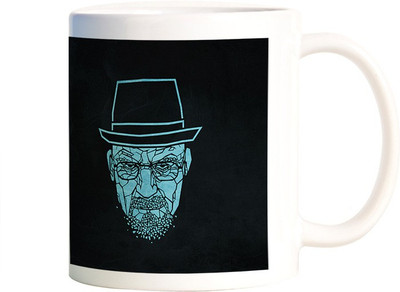 

Rangeele Inkers Heisenberg Meth Ceramic Mug(300 ml), Multicolor