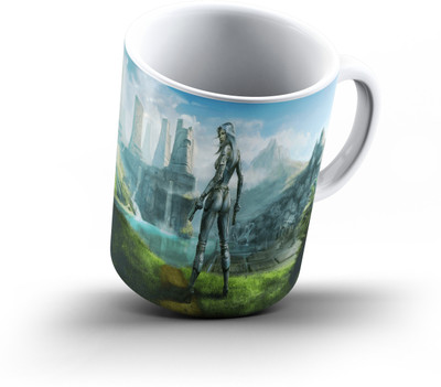 

Ucard Earthrise961 Bone China, Ceramic, Porcelain Mug(325 ml)