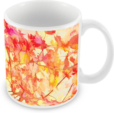 

Sleep Nature's SN-MG-2533 Ceramic Mug(350 ml), Multicolor