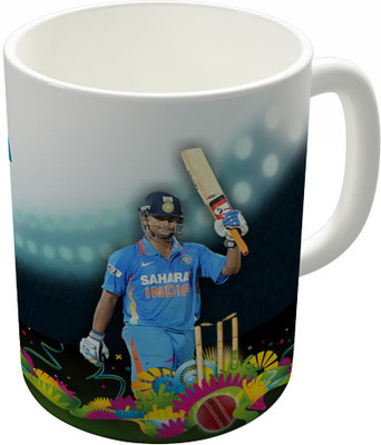 

Shaildha CWC003 Ceramic Mug(350 ml), Multicolor