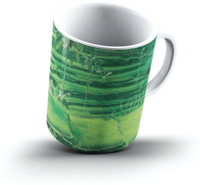 

Ucard Rice Plantations Bali Indonesia2644 Bone China, Ceramic, Porcelain Mug(325 ml)