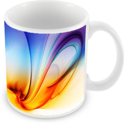 

Sleep Nature's SN-MG-605 Ceramic Mug(350 ml), Multicolor