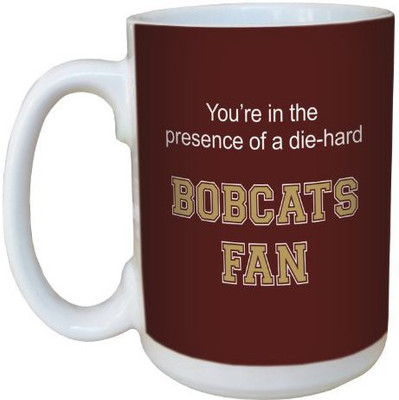 

Tree-Free Greetings Greetings lm44579 Bobcats College Football Fan Ceramic with Full-Sized Handle, 15-Ounce Ceramic Mug(60 ml), Multicolor