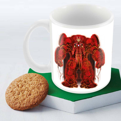 

Posterboy Avengers Red Officially Licensed (Pack Of 1) Ceramic Mug(350 ml), Multicolor