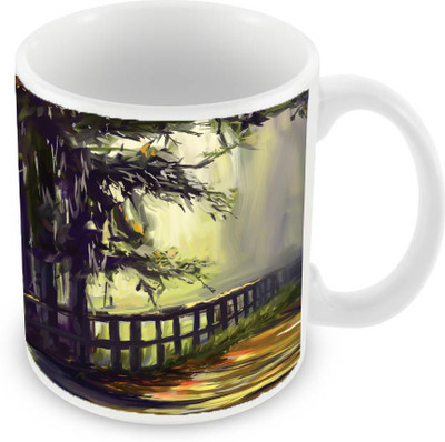 

Sleep Nature's SN-MG-2358 Ceramic Mug(350 ml), Multicolor
