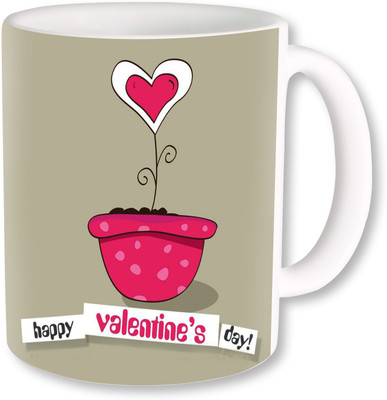 

PhotogiftsIndia happy valentine day 043 Ceramic Mug(325 ml), Multicolor