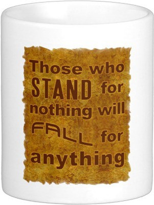 

Exoctic Silver Mast Quotes A113 Ceramic Mug(250 ml), Multicolor
