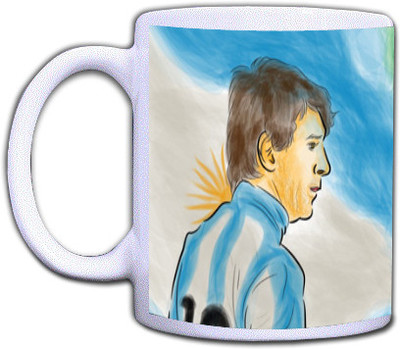 

Shopmillions Neymar Challenge Messi Ceramic Mug(350 ml)