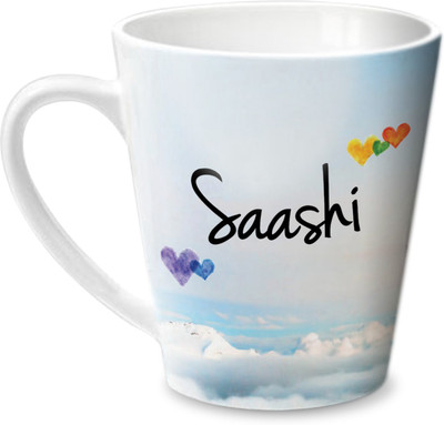 

Hot Muggs Simply Love You Saashi Conical Ceramic Mug(350 ml)