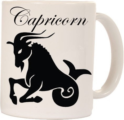 Smileonline Zodiac Coffee - Capricorn Ceramic Mug available at flipkart for Rs.274