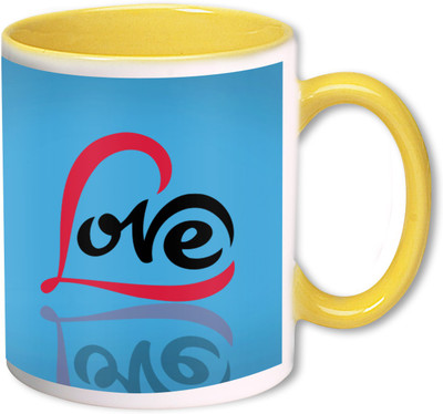 

Heyworlds love you valentine day gifts 0031 Ceramic Mug(325 ml), Multicolor