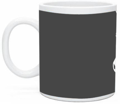 

Shopmillions Black & White Zebra Ceramic Mug(350 ml)