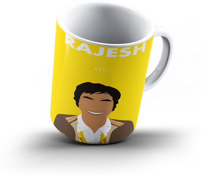 

Ucard Big Bang Theory Minimalist176 Bone China, Ceramic, Porcelain Mug(325 ml), Multicolor