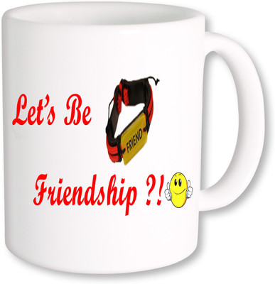 

PhotogiftsIndia Happy Friendship Day 013 Ceramic Mug(350 ml), Multicolor