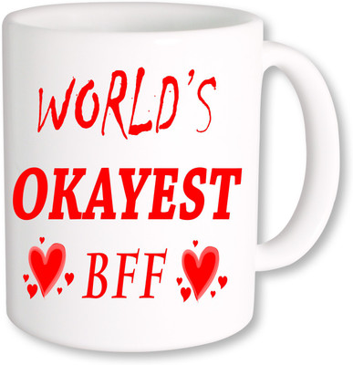 

PhotogiftsIndia Happy Friendship Day 073 Ceramic Mug(350 ml), Multicolor