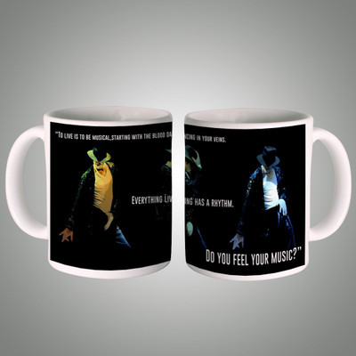 

Posterboy Michael Jackson Music - WH Ceramic Mug(350 ml)