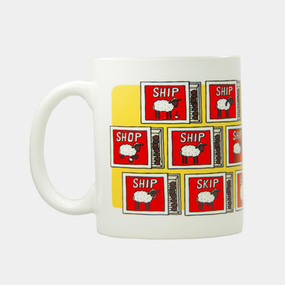 

Chumbak Ship Ceramic Mug(300 ml), Multicolor