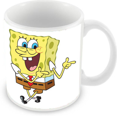 

Sleep Nature's SN-MG-1668 Ceramic Mug(350 ml), Yellow