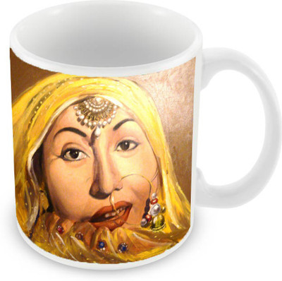 

Sleep Nature's SN-MG-161 Ceramic Mug(350 ml), Yellow